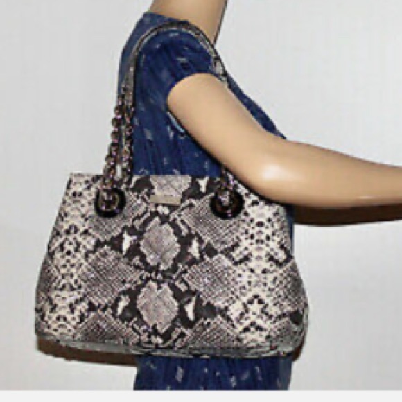 Kate Spade Mary Anne Quilted Snakeskin Bag NWOT - Picture 3 of 6